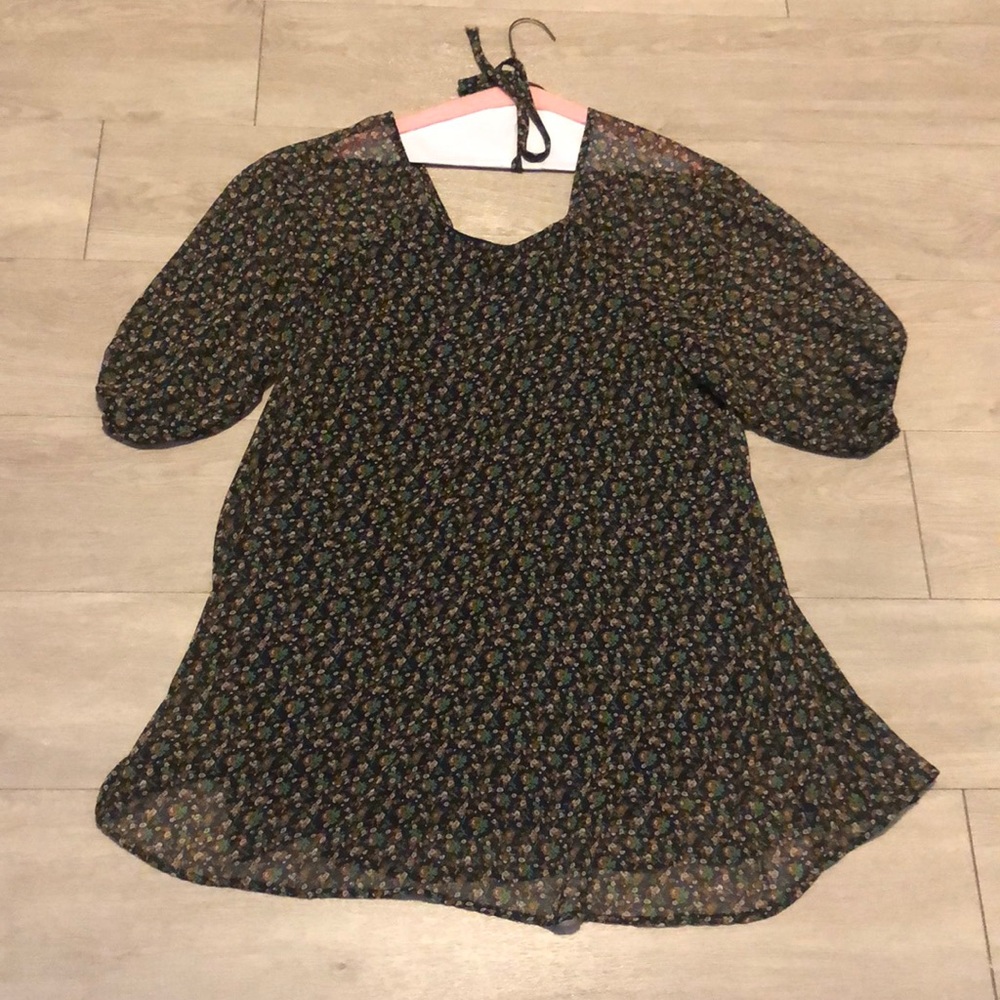 Floral print dress (boutique)